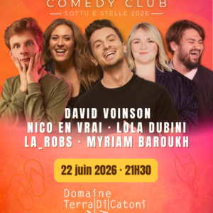 Line-Up Comedy Club - Cagnano 22/06/2026